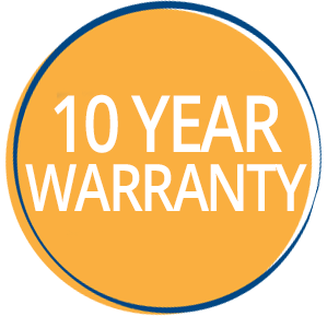 10 Year Warranty